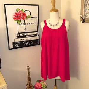 Torrid - Raspberry Sleeveless Top - 1X